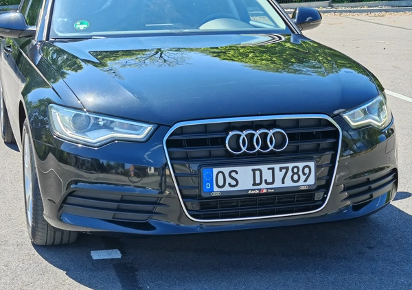 Audi A6 cena 52900 przebieg: 203400, rok produkcji 2012 z Myszków małe 742